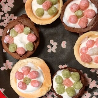 ひな祭り♪カップケーキ